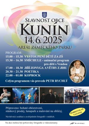 Slavnost obce Kunín 2025 1